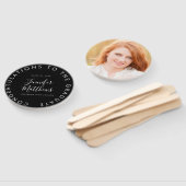 Abschluss Fan School Color Class Foto Fächer (Non-assembled)