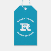 Abschluss Favoriten Benutzerdefinierte Monogramm- Geschenkanhänger (Vorderseite)