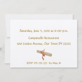 Abschluss-Feier Einladung (Rückseite)