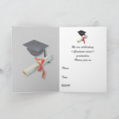 Abschluss-Feier-Einladung Einladung (Innenseite)