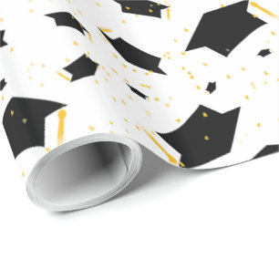 Abschluss-Feier - Verpackungs-Papier Geschenkpapier