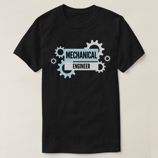 Abschluss-Fertigkeit des Maschinenbauassistenten T-Shirt (Design vorne)
