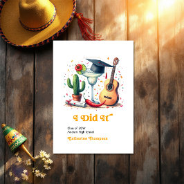 Abschluss Fiesta Foto Ankündigung