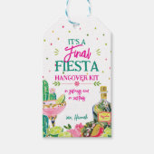Abschluss-Fiesta-Kater-Kit-Geschenkanhänger Geschenkanhänger (Vorderseite)