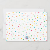 Abschluss Fiesta Mexikanisches Party Foto Einladung (Rückseite)