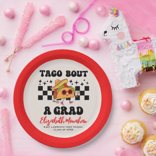 Abschluss Fiesta Taco Bout A Pappteller (Party)