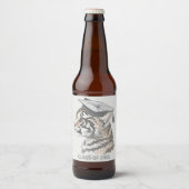 Abschluss Flasche Bierflaschenetikett (Vorderseite)