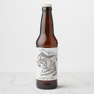 Abschluss Flasche Bierflaschenetikett
