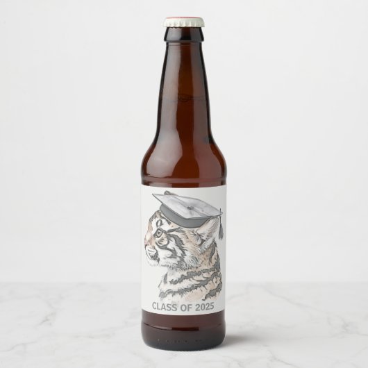 Abschluss Flasche Bierflaschenetikett (Vorderseite)