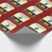 Abschluss Flat Card Geschenkpapier (Ecke)