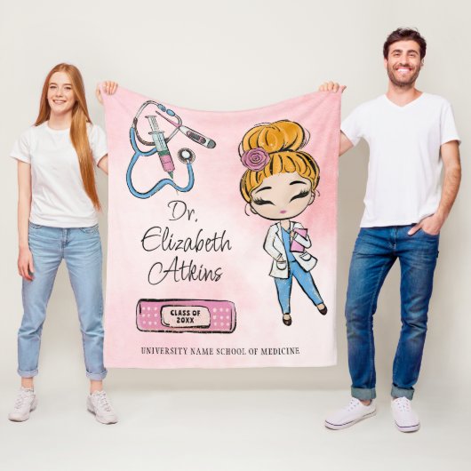 Abschluss Fleecedecke (Beispiel)