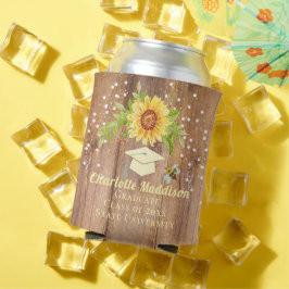 Abschluss Floral Sunflower Dosenkühler