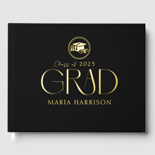 Abschluss Foil Guestbook Gästebuch (Vorderseite)