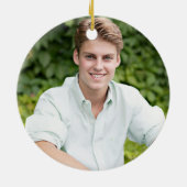 Abschluss Foto 20XX Grad Cap - benutzerdefinierte Keramik Ornament (Hinten)