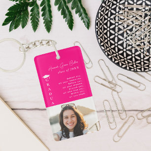 Abschluss Foto & Angebot Schlüsselanhänger