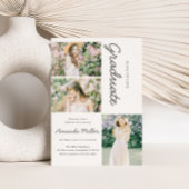 Abschluss Foto Ankündigung Einladung