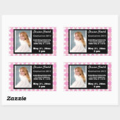 Abschluss-Foto-Aufkleber Rechteckiger Aufkleber (Blatt)