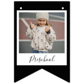 Abschluss Foto Banner Kindergarten bis 12. Klasse (Zweite Fahne)