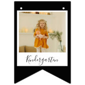 Abschluss Foto Banner Kindergarten bis 12. Klasse (Dritte Fahne)