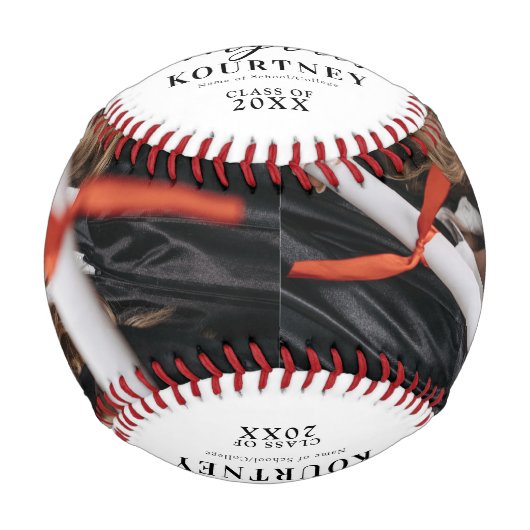 Abschluss Foto Baseball (Vorderseite)