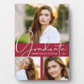 Abschluss Foto Collage auf Crimson Fotoplatte (Vorderseite)