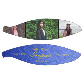 Abschluss Foto Collage Blue Leather Basketball (Panele)