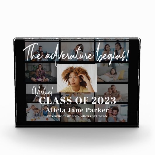 Abschluss Foto Collage Class (Vorderseite)