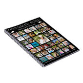 Abschluss Foto Collage Gästebuch Notizblock (Rechte Seite)