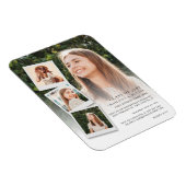 Abschluss Foto Collage Open House 2024 Party Magnet (Rechte Seite)