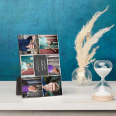 Abschluss Foto Collage Plaque (6 Fotos) Fotoplatte (Seite)