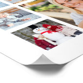 Abschluss-Foto Collage the GRADUATE Keepake Poster (Ecke)