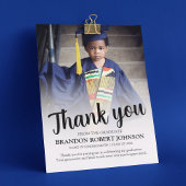 Abschluss Foto Dankeskarte