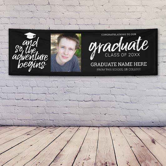 Abschluss-Foto - Das Abenteuer beginnt virtuell Banner