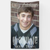 Abschluss Foto Einfach benutzerdefiniert Banner (Vertikal)