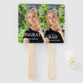 Abschluss Foto Einfache moderne Keepake Fächer (Vorne und Hinten)