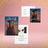 Abschluss Foto Einladung