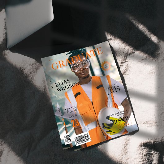 Abschluss Foto Einladung