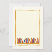 Abschluss Foto Einladung (Rückseite)