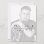 Abschluss Foto Einladung - Filter vorhanden (Vorderseite)