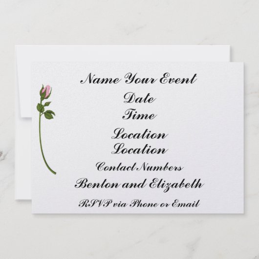 Abschluss Foto Einladung - SRF (Rückseite)