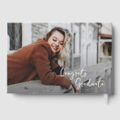 Abschluss Foto Eukalyptus Grad 2025 Gästebuch (Rückseite)