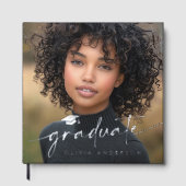 Abschluss Foto Gästebuch (Vorderseite)