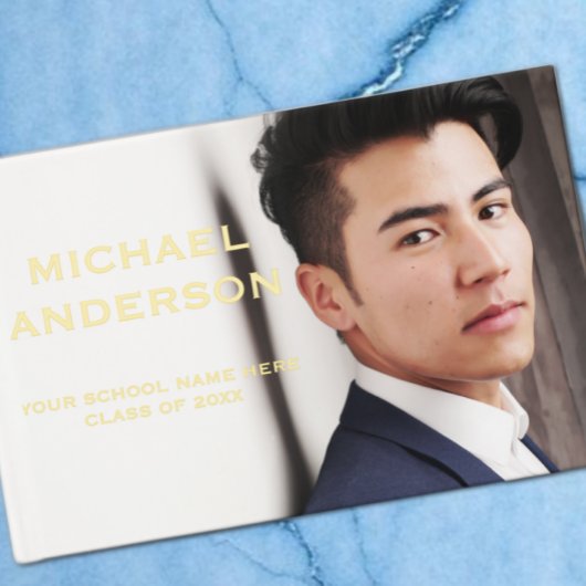 Abschluss Foto Gästebuch