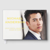 Abschluss Foto Gästebuch (Vorderseite)