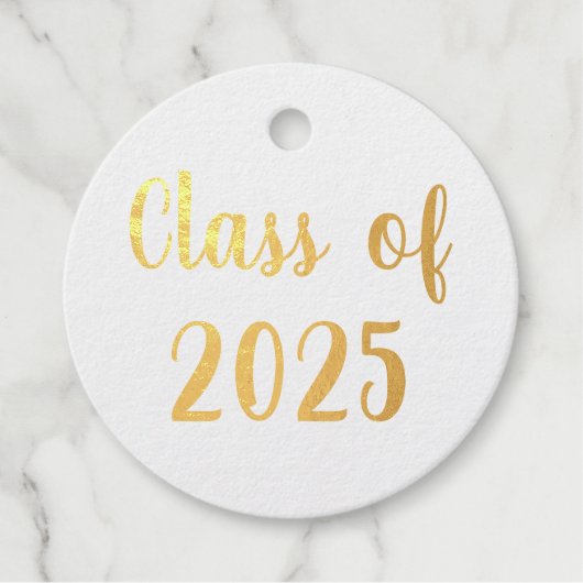 Abschluss Foto Geschenkanhänger (Vorderseite)