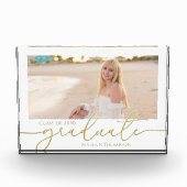 Abschluss Foto Gold Calligraphy (Vorderseite)