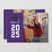 Abschluss Foto Grad 2025 Ankündigung (Vorne/Hinten)