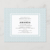 Abschluss Foto Grad 2025 Party Einladung (Rückseite)