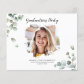 Abschluss Foto Grad 2025 Party Einladung (Vorderseite)