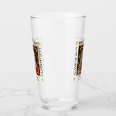 Abschluss Foto Grad Cap School | Jahr Keepake Glas (Links)